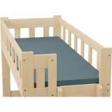 Bunk Bed with Sofa Bed Fabio – Solid Pine Wood + Mattresses