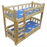 Solid pine wood bunk bed Inez