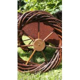 Wicker garden canon