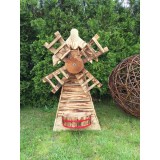 Wooden Garden Windmill